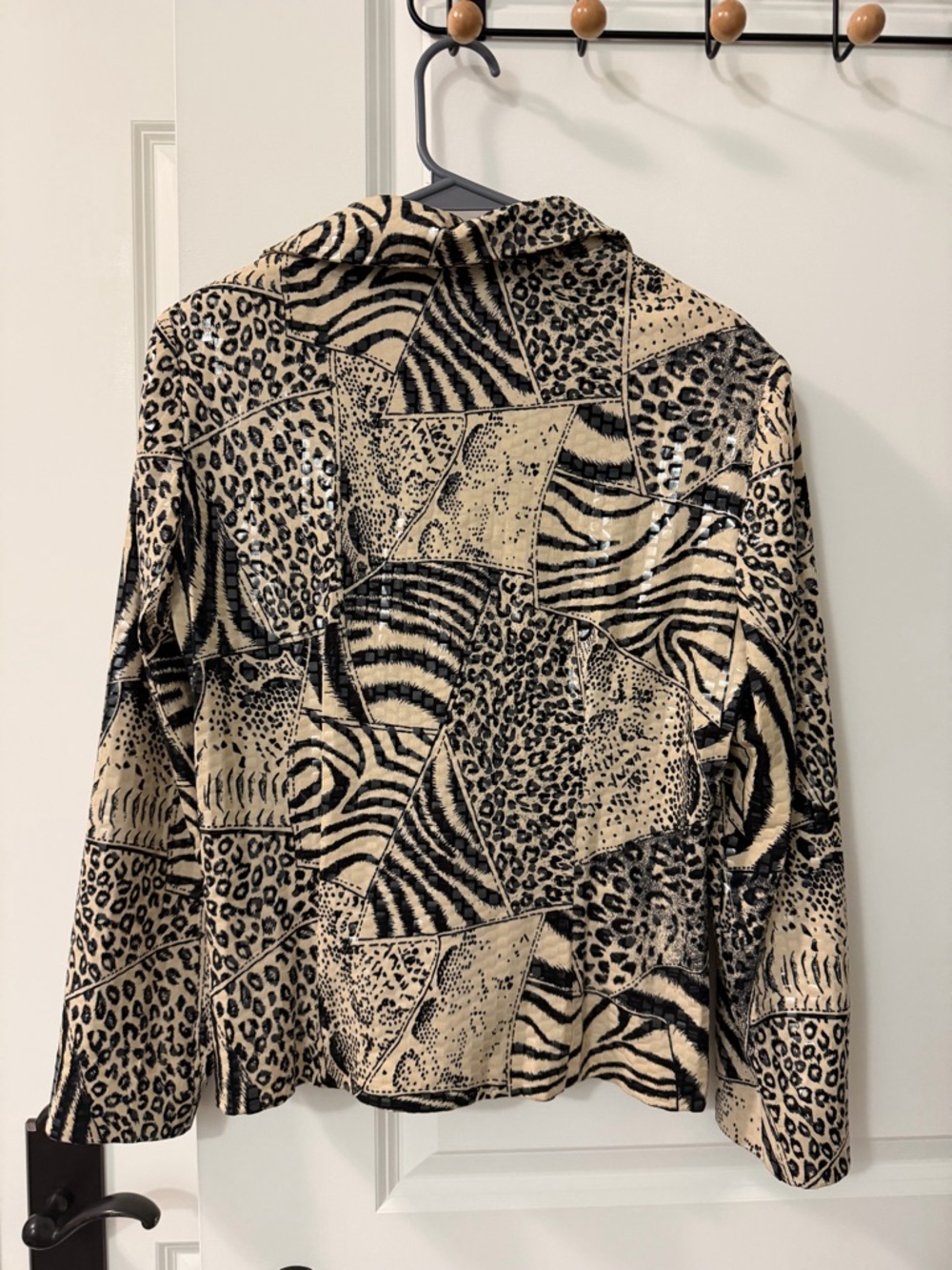 Joseph Ribkoff Animal Print Jacket - Picture 4 of 4